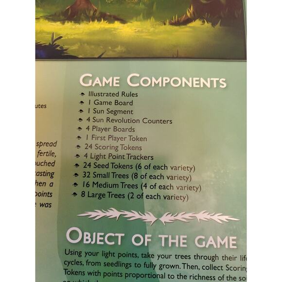 Photosynthesis Board Game Blue Orange Games Complete - Picture 11 of 11